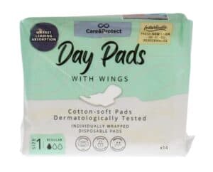 Interlude Care Protect Sanitary Day Pads Regular Ultra 14's from Harrisons Direct