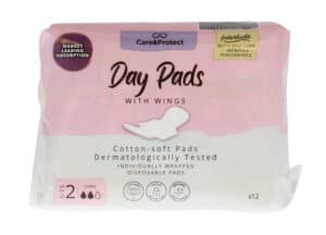 Interlude Care Protect Sanitary Day Pads Ultra Long 12's from Harrisons Direct