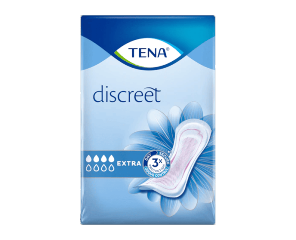 Tena Lady Discreet Incontinence Pads Extra 10's - Harrisons Direct