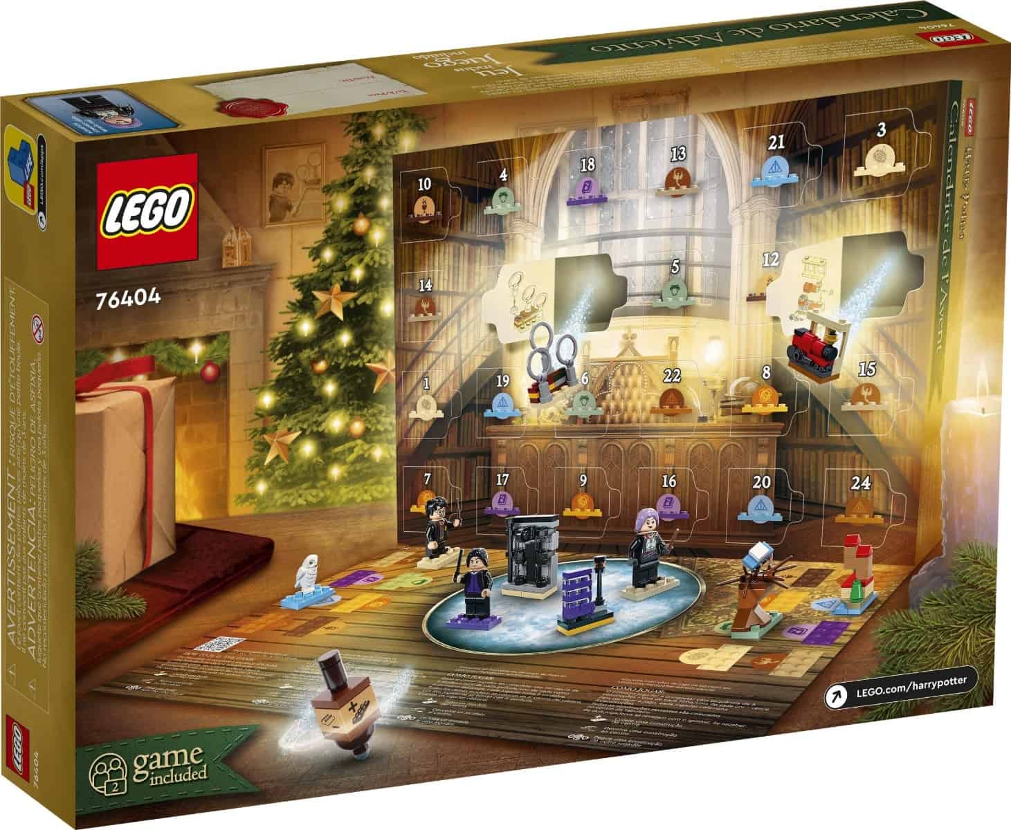 LEGO 76438 Advent Calendar Harry Potter Harrisons Direct