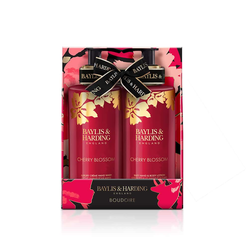 Baylis And Harding Boudoire Cherry Blossom Luxury Hand Care T Set Harrisons Direct 8404