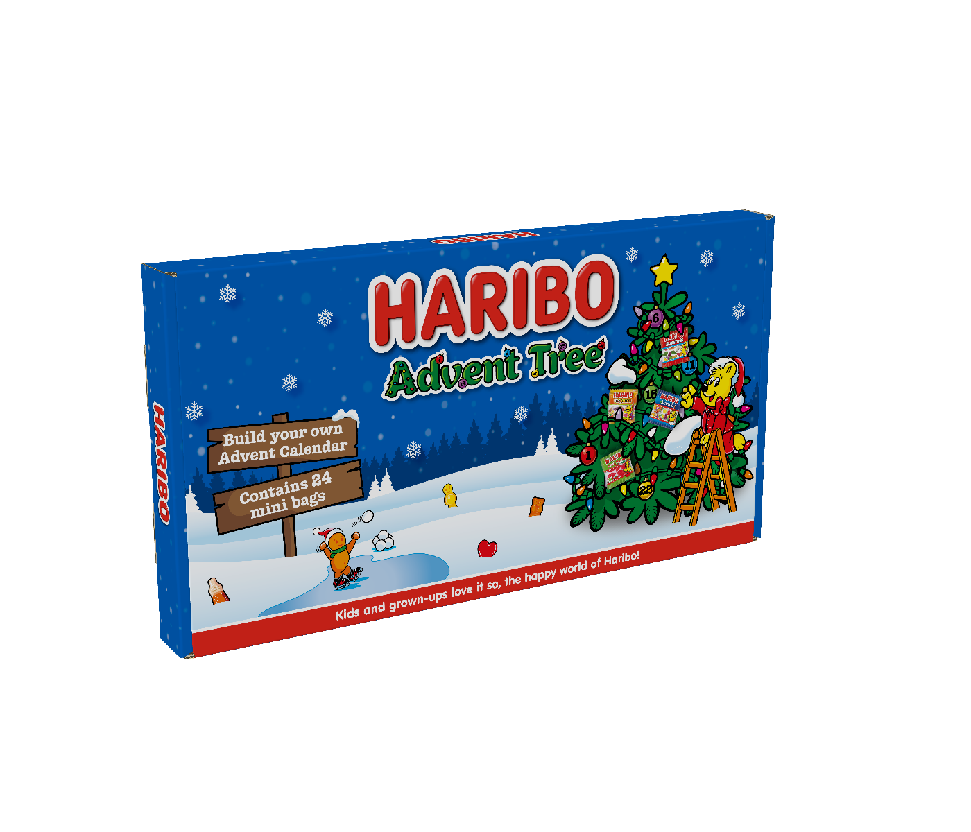 Haribo Advent Tree Calendar 384g Harrisons Direct