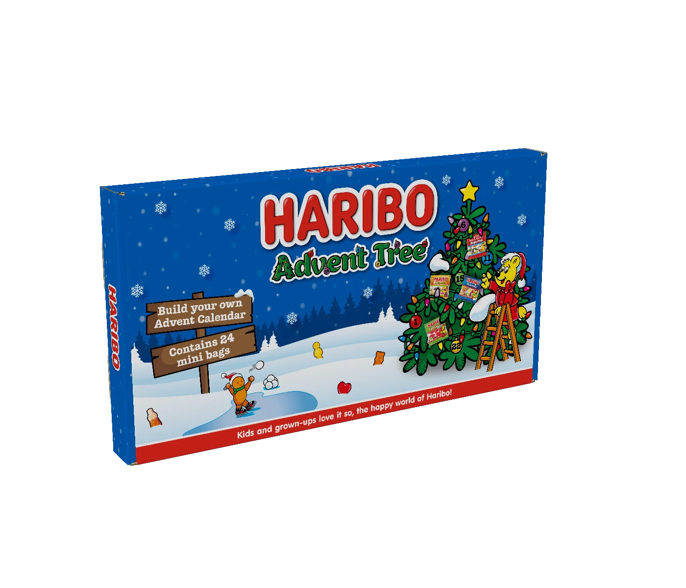 Haribo Advent Tree Calendar 384g Harrisons Direct