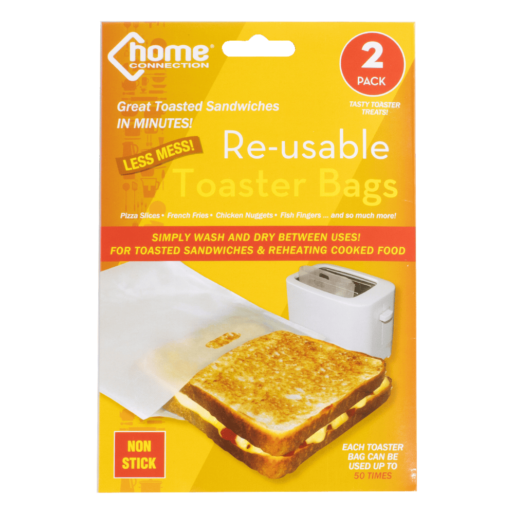 Re Usable Toaster Bags 2 Pack Harrisons Direct 0971